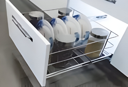 Picture of Right Angle Thali Kitchen Basket - Stainless steel(SS304)