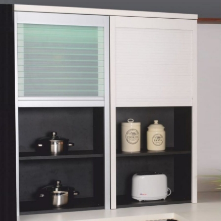 Picture of Roll Top PRO Vertical (with Overlay Rails & Cover Profile) - 900mm(W)x1300mm(H) -  Anthracite