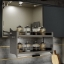 Picture of Kitchen Pulldown System 900mm Mechanism with Glass Baskets
