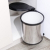 Picture of Swing Out Waste Bin - 14 liter - Stainless Steel