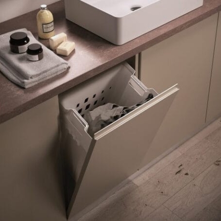 Picture of Laundry Bin Front tilt 50 included with cabinet Hinge and Lid Stay