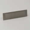Picture of Aluminum Shutter Grill Micro, Anodized Silver / Brushed Aluminium -  225mm 
