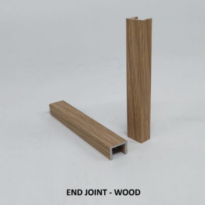 Picture of PVC Skirting Coextruded - Black in 3.0mtr length - 80mm