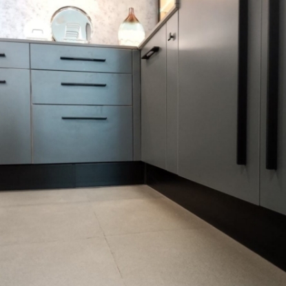 Picture of PVC Skirting Coextruded - Silver in 3.0mtr length - 80mm