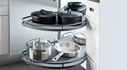 Picture of Double Corner Pullout- Eco 450 L - Anthracite