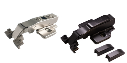 Picture of  Hinge for Aluminium Profile 3D Titanium - HAP2-TN