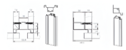 Picture of Vertical Gola Profile L - Silver/Anthracite