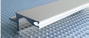 Picture of Al. Profile Cabinet  Edge with Bumper - Anodized Silver/  Anthracite / White/Black