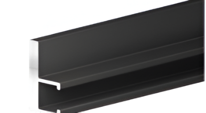 Picture of  Aluminium Glass Shutter Profile 2 (Aluminium  Horizontal Profile)