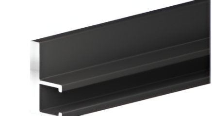 Picture of  Aluminium Glass Shutter Profile 2 (Aluminium  Horizontal Profile)