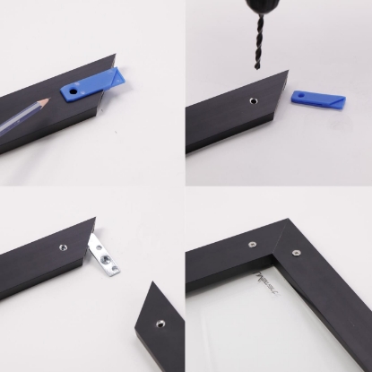 Picture of Drilling Ternplate for Glass Shutter Profile - 57.5x16x7