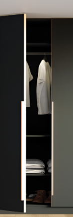 Picture of Edge Profile Handle-1 Right (AB) - Black