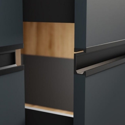 Picture of End Cap - Gola HandIe 2B - Anodised Black