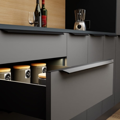 Picture of  Edge Profile Handle - 7 (Black) - 298mm