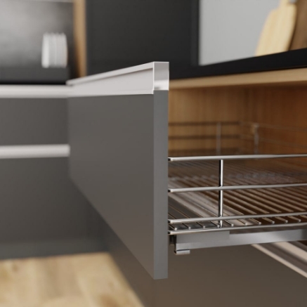 Picture of Shutter Handle  (Shutter Handlle 1934 Profile) - Chrome Plated / Champagne