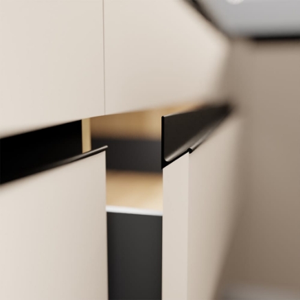 Picture of Aluminium Profile Shutter Handle 1936 Mitre Cut - 348mm