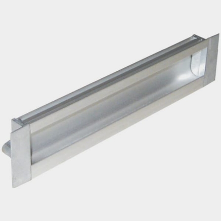 Picture of Shutter Handle Aluminium 3012 Square - 96mm