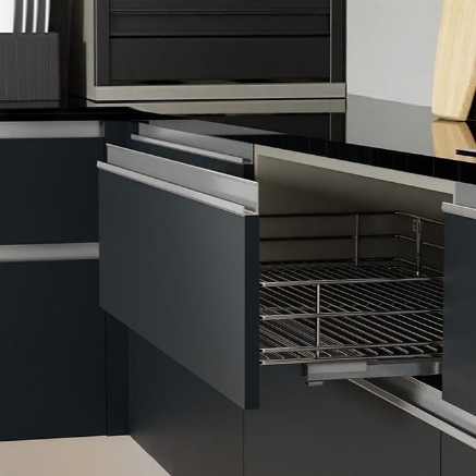 Picture of Aluminium Profile Shutter Handle 1937 - Special Finish/ Anodised Gold