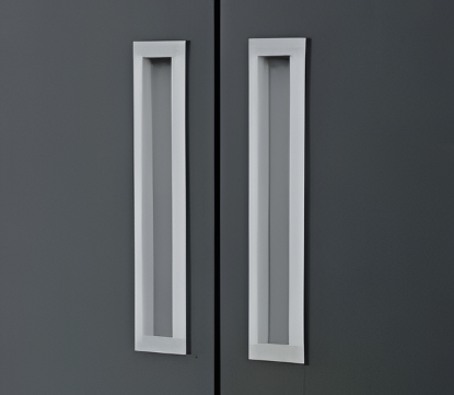 Picture of End Cap 3012 Square - Silver & Champagne Gold