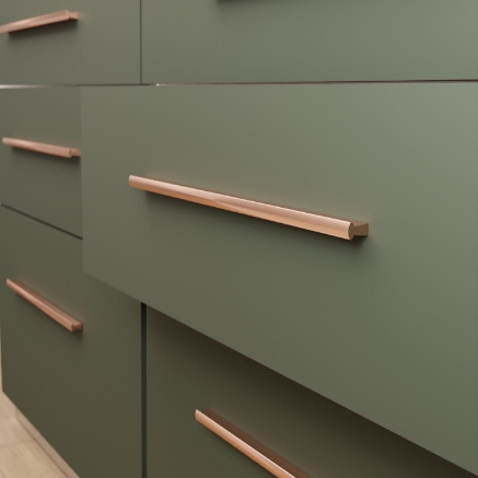 Picture of Aluminium Handle Y1 - 224 x 300mm - Special Finish