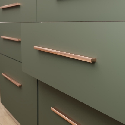 Picture of Aluminium Handle Y2 - 224x 300 mm - Brushed Aluminium