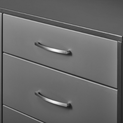 Picture of  Zinc Handle B1 -  Slim - 96mm - Brushed Nickel