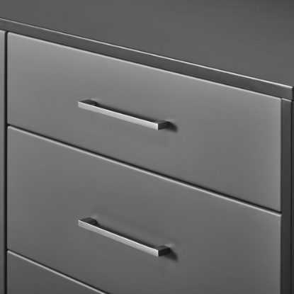 Picture of  Zinc Handle - E1- 96mm - Brushed Nickel