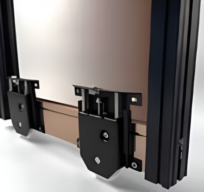 Picture of 2 Way Soft Close  Damper - 90 Kgs  - single door kit with  actuator - Grey