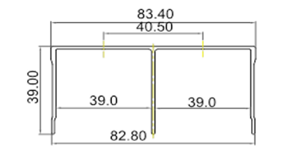 Picture of Top Guiding Track - Black