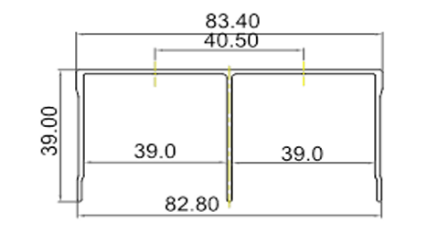 Picture of Top Guiding Track - Black