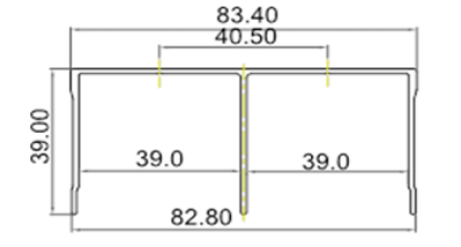 Picture of Top Guiding Track - Special Finish