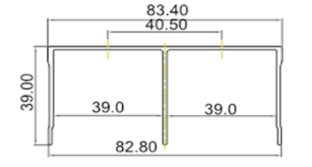Picture of Top Guiding Track - Special Finish