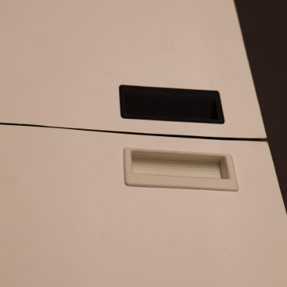 Picture of Recessed HandIe - Steel Furniture