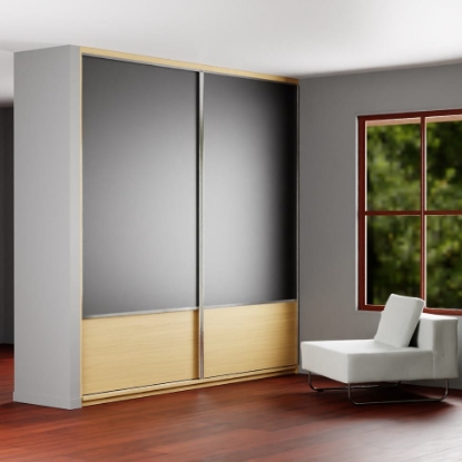 Picture of Aluminum Profile Hi Slide 90 Twin Track-Top