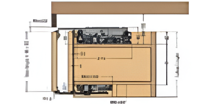Picture of Hi Slide Inline Euro - 80 - 2 door  mechanism  +  Al.  Tracks - Top & Bottom + Soft Close  + Soft Open Fittings - Silver
