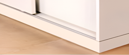 Picture of  Hi Slide 45 - Dome for 1 Shutter - Zinc Plated White