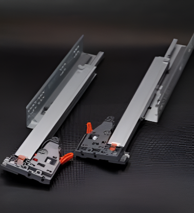 Picture of Concealed Drawer Slide - Slim - with Facia Bracket - 500mm