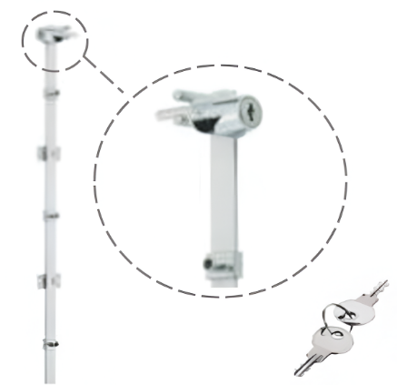 Picture of Front Multi Drawer Lock - 600 mm