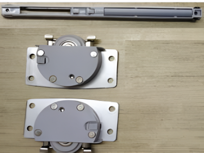 Picture of Aluminum Profile Track for Hi Slide 45 Reversible Soft Close 2 Doors & 3 Doors (Set of Top & Bottom Track with Decorative Cover) -  2.44m