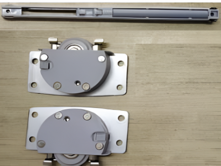 Picture of Aluminum Profile Track for Hi Slide 45 Reversible Soft Close 2 Doors & 3 Doors (Set of Top & Bottom Track with Decorative Cover) -  3.66m