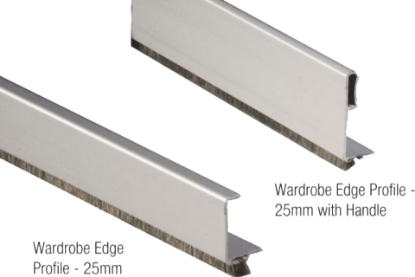 Picture of AI.Profile for Wardrobe  Sliding Partition - 25mm - Special Finish/Anodized Gold