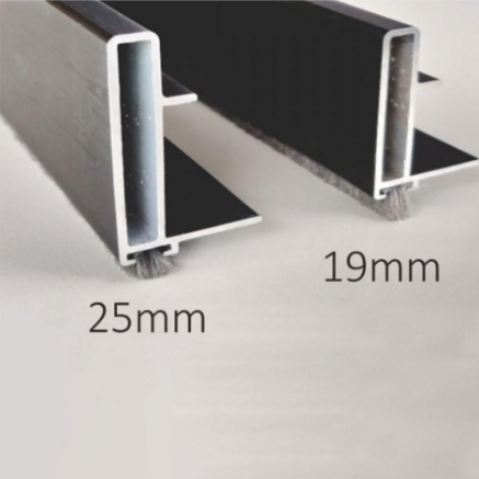 Picture of AI.Profile for Wardrobe Sliding Partition - 19mm - Special Finish/Anodized Gold