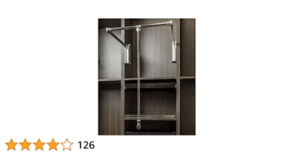 Picture of Wardrobe Super  Lift - Flexi - 20 - Grey/Black