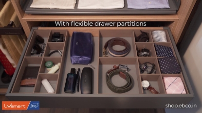 Picture of Drawer Partition for  Wardrobe - Mocha