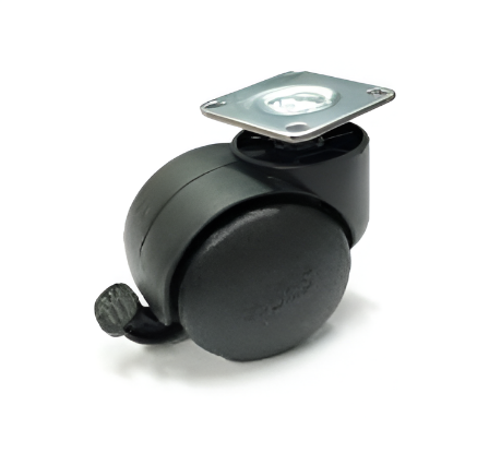 Picture of Twin Wheel Plate (With 2 Brakes)