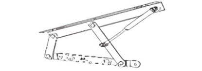 Picture of Pro-Lift Bed Fitting - Mini (With Gas Lifts) - Anthracite