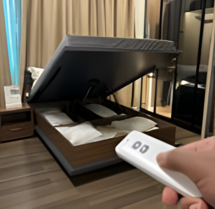 Picture of Pro-Lift Electric  Bed Fittings-Heavy  Duty with Remote Control - Anthracite