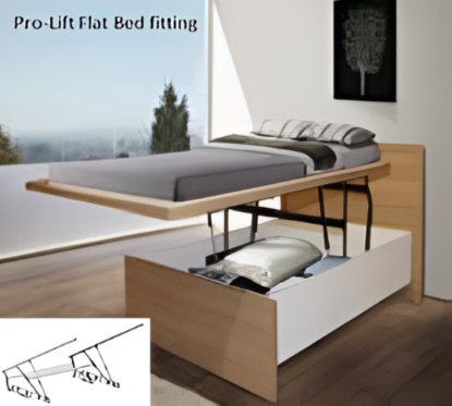 Picture of Pro-Lift Flat Bed Fitting - Anthracite