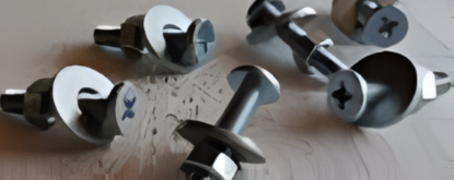 Picture of Mounting Screw Kit M6 For Pro-Lift Bed Fittings (Set of Screw,Nuts and Washers) - Zinc Plated Yellow