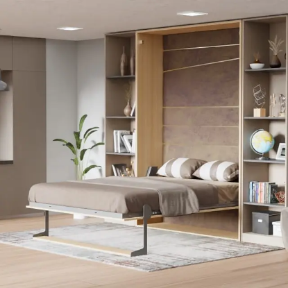 Picture of Premium Wall Bed  System 1520  (Complete Fittings  with Frame,Slats & Folding Leg  Transmission) 